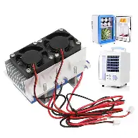 144W Thermoelectric Peltier Refrigeration 12V Semiconductor Cooling System DIY