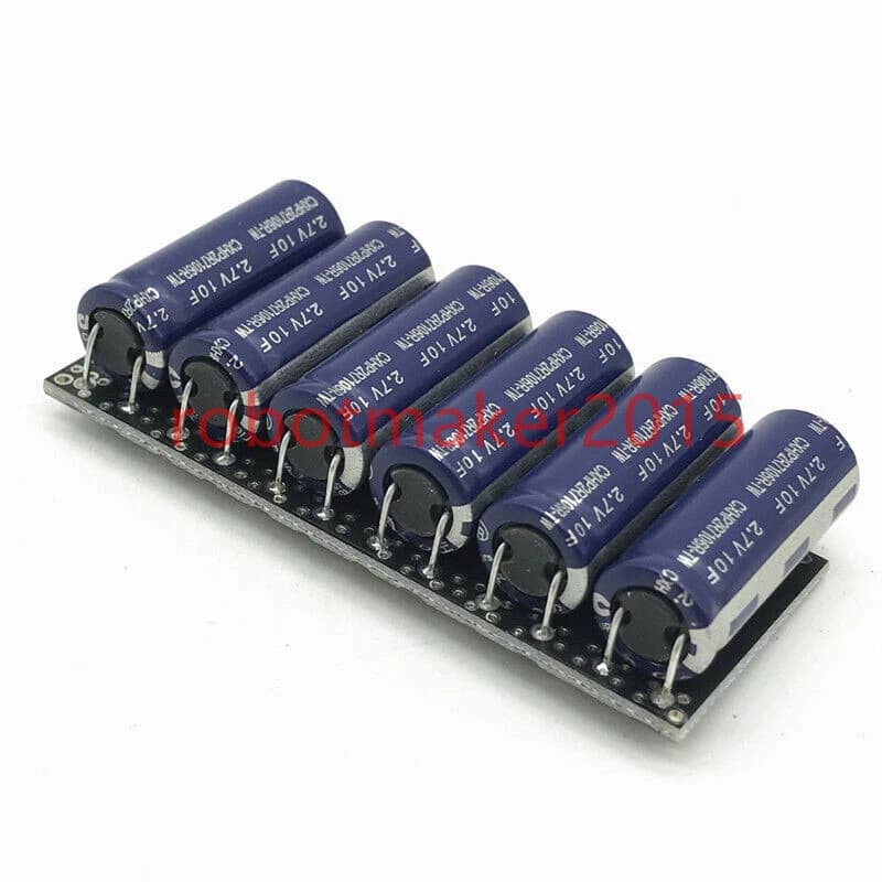 16V 1F 1.6F 2F 2.7V10F 2.7V 10F Super Farad Capacitor Module Kit Power Supply